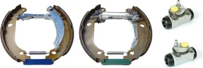 Produktbild von BREMBO Bremsensatz Trommelbremse Hinten passend für PEUGEOT 206 Schrägheck (2A/C) K 61 077