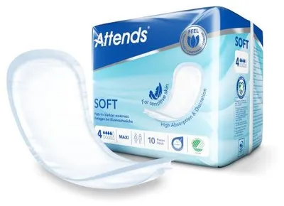 Produktbild von Attends Slipeinlagen Soft Maxi 4 (10 Stück)