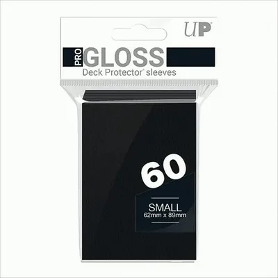 Produktbild von Amigo Ultra Pro Black Protector Hüllen small 60 Stück in einer Packung
