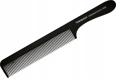 Produktbild von Toni&Guy Kamm aus Karbonfaser, schwarz, Modell 8102, 21,5 x 3 cm