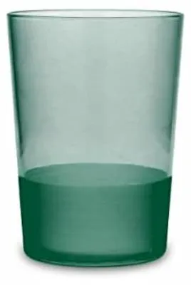 Trinkbecher aus Glas, 510 ml, 6 Stück, grün