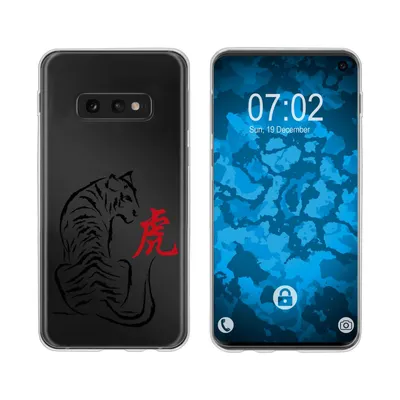 Produktbild von PhoneNatic Case kompatibel mit Samsung Galaxy S10e Silikon-Hülle Tierkreis Chinesisch M3