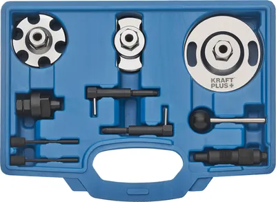 Produktbild von KRAFTPLUS K.200-9027 Motoreinstellwerkzeug Arretierwerkzeug Nockenwelle Kurbelwelle Steuerkette kompatibel mit Audi VW Touareg Phaeton 2.7 3.0 TDI