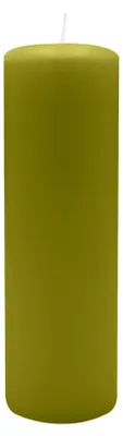 Produktbild von Stumpenkerzen 200 x Ø 60 mm, Scottish Grün, 4 Stück