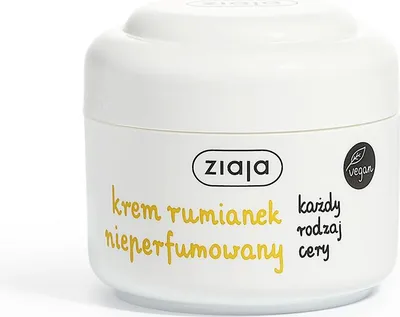 Obrázok produktu pre Ziaja, Krem rumiankowy, nieperfumowany, 50 ml - Długi termin ważności!