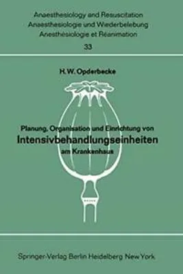 Immagine prodotto di Planung, Organisation und Einrichtung von Intensivbehandlungseinheiten am Krankenhaus