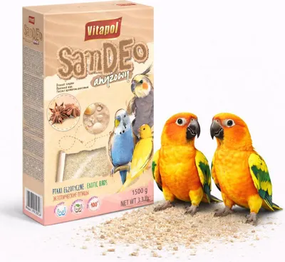 Zdjęcie produktu dla Vitapol Piasek dla papug z muszelkami 1,5 kg