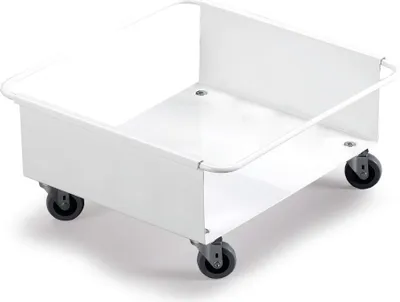 Produktbild von DURABLE Fahrwagen für DURABIN® 90L quadratisch, 1801668010 weiß