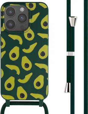 Obrázek produktu pro imoshion silikonové pouzdro s páskem iPhone 15 Pro – avokádově zelené