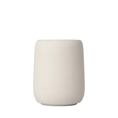 Produktbild von Blomus Sono, Freistehender Zahnbürstenhalter, Keramik, Beige, Waschbecken, Tisch, 86 mm, 86 mm