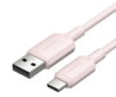 Image de Câble Usb 2.0 A vers Usb-C 3A Vention Ctqpf 1M (Rose)