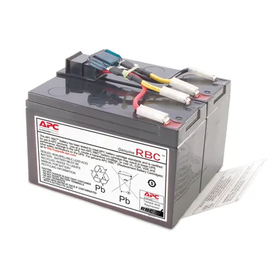 Produktbild von APC RBC48 - Ersatzbatterie für Unterbrechungsfreie Notstromversorgung (USV) von APC - passend für Modell SMT750I