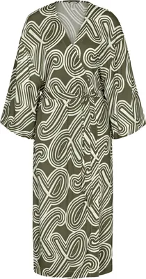 Produktbild von Triumph Damen Strandkleid Beach MyWear Tunic Robe - GREEN - LIGHT COMBINATION - Größe 48