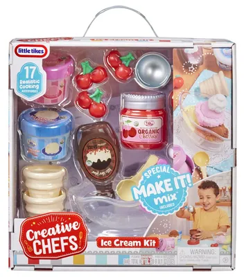 Obrázok produktu pre Little Tikes Creative Chefs Ice Cream Kit, Ice Cream Kit, 3 rok / roky
