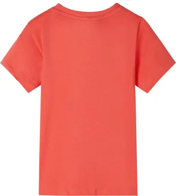 Immagine prodotto di vidaXL Camicia a maniche corte per bambini rosso chiaro 140