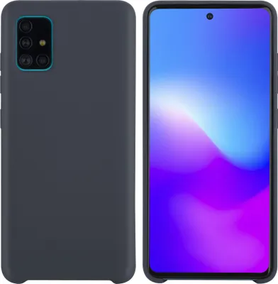 Produktbild von Samsung Galaxy A71 Grey Back cover case - Silicone