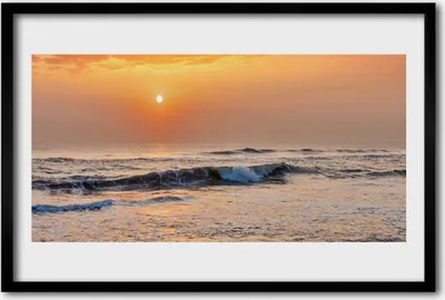 Produktbild von Bild 60x40 MDF-Rahmen Wandkunst Meer Landschaft