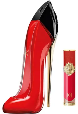 Image de Coffret Carolina Herrera : Very Good Girl, EDP, pour femme, 80 ml et The Lip Liquid, rouge à lèvres liquide, 210,5 ml