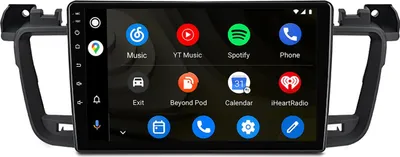Produktbild von Android Autoradio 9 Zoll 128GB für Peugeot 508 2011-2018 mit CarPlay & Android Auto Navigation & Bluetooth