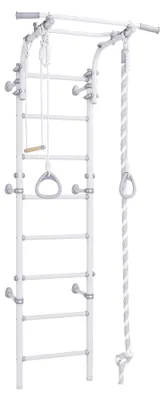 Obrázok produktu pre Gymnastický Rebrík Kometa Next 1 S Hrazdou A Príslušenstvom, Biely