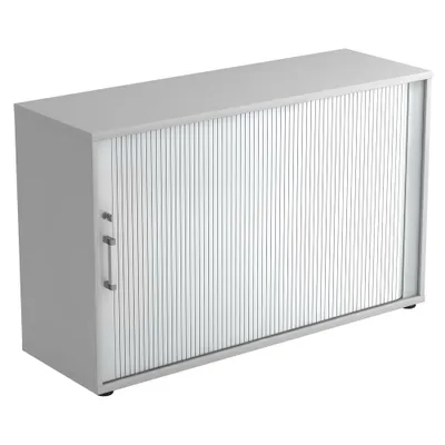 Obrázok produktu pre HAMMERBACHER 1732S Rollladenschrank silber/grau 1 Fachboden