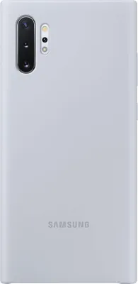 Obrázek produktu pro SAMSUNG EF-PN975TSEGWW SAMSUNG Silicone Cover Handy-Cover für SAMSUNG Galaxy Note 10+ silber