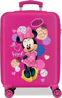 Image de Valise à roulettes Disney Minnie Love en ABS 55cm