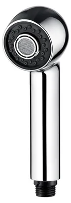 Produktbild von Ibergrif Brausekopf Küchenarmatur [Geschirrbrause Ersatzkopf] mit 2 Strahlarten (Strahl/Sprüh) - Wassersparende Handbrause für Waschbecken, Chrom, M91209