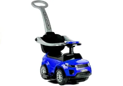Produktbild von LEANToys Rutschauto mit Schiebestange Blau