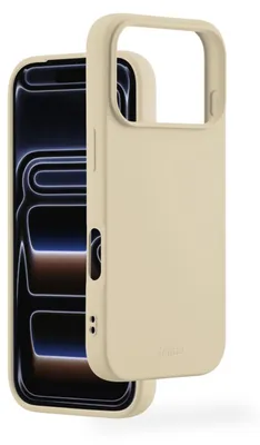 Produktbild von Hama Handyhülle Fantastic Feel, für iPhone 17 Pro, Beige