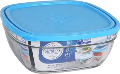 Immagine prodotto di Contenitore Freshbox Quadrato Con Coperchio In Vetro Trasparente Cm 23x23