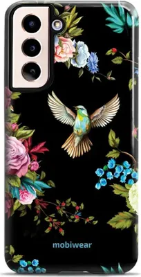 Produktbild von Handyhülle für Galaxy S21, Mobiwear Elite Pro, Nachtkolibri