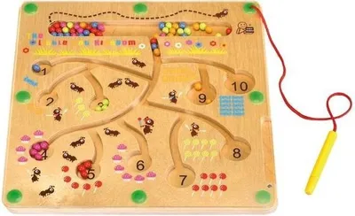 Immagine prodotto di EDUPLAY 120214 Gioco magnetico formiche quadrato, colorato
