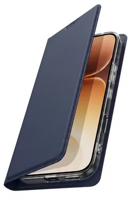 Immagine prodotto di Dux Ducis, custodia per la serie Honor 600 Pro, modello Skin Pro, con portacarte e supporto, colore blu notte