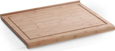 Produktbild von Bambus Tranchierbrett 48 x 38 x 3 cm mit Saftmulde