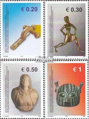 Produktbild von Briefmarken Kosovo 2005 Mi 38-41 (kompl.Ausg.) gestempelt Archäologische Funde