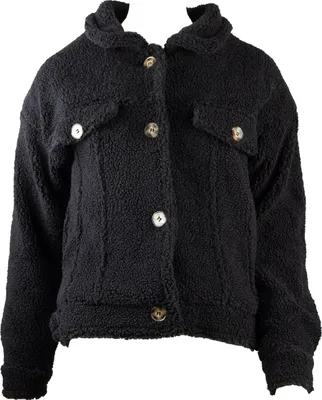 Produktbild von Gold&Silver Damen-Sherpa-Übergangsjacke S