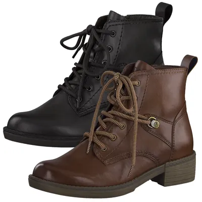 Produktbild von Tamaris Damen Stiefeletten Schnürboots 1-25116-27, Größe:41 EU, Farbe:Grau