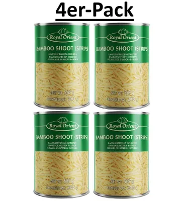 Produktbild von 4er-Pack Royal Orient Bambussprossen Streifen 567g