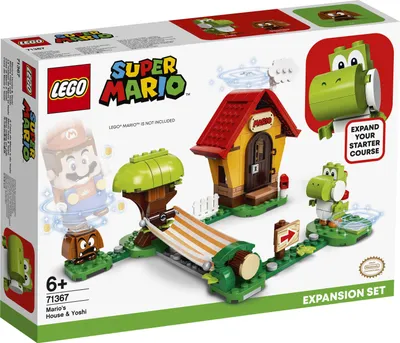 Produktbild von LEGO® Super Mario 71367 Dom Mario i zestaw rozszerzający z Yoshim
