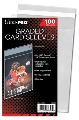 Produktbild von Ultra Pro Graded Card Sleeves - wiederverschließbar