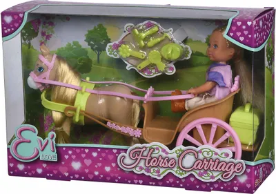 Obrázek produktu pro Evi v kočárku Konik s doplňky Simba