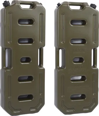 Produktbild von 5,2 Gallonen 20L Ölkanister, Gasbehälter, Topf, Benzin, stoßfest, Kraftstoffspeicher, Tankpack mit Griff für Auto, Motorrad, UTV, ATV, Geländewagen, ohne Halterung
