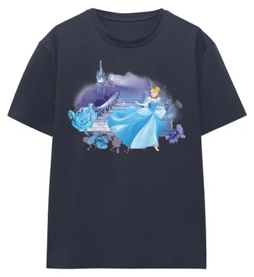 Image de Cinderella - T-shirt pour femme TV34655 (L) (bleu marine)