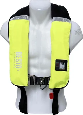 Produktbild von Besto PRO 300N | Automatische Rettungsweste | Gelb/Schwarz