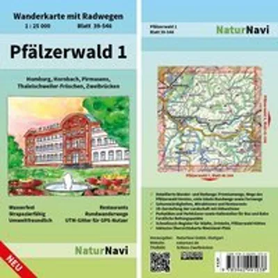 Produktbild von Pfälzerwald 1. Blatt 39-546, 1 : 25 000