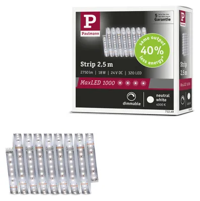 Produktbild von Paulmann MaxLED 1000 LED Strip Neutralweiß Erweiterung