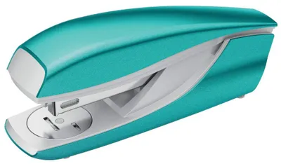 Metall-Heftgerät, 30 Blatt, ergonomisch, Türkis