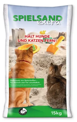 Image de Sable pour jouets, spécialement conçu pour neutraliser les odeurs d'urine de chiens et de chats, 30 kg