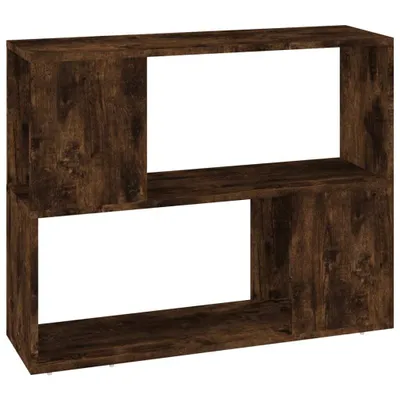 Obrázek produktu pro vidaXL Regál na knihy / rozdělovač místností Smoked Oak 80x24x63 cm